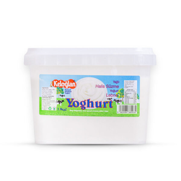 2Kg Keloglan Strained (Suzme) Yogurt